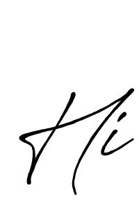 Also we have Hi name is the best signature style. Create professional handwritten signature collection using Antro_Vectra_Bolder autograph style. Hi signature style 7 images and pictures png