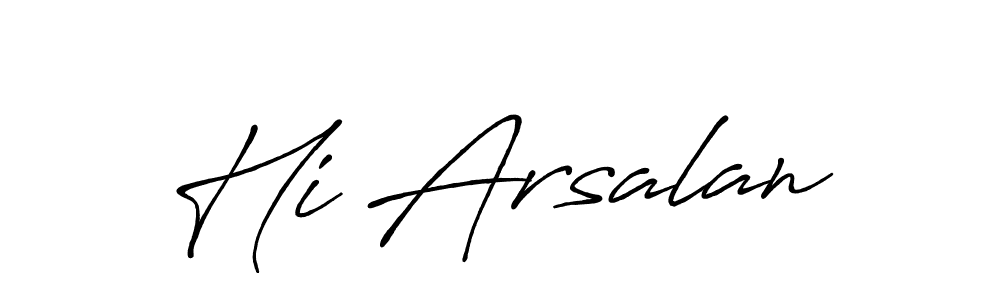 Best and Professional Signature Style for Hi Arsalan. Antro_Vectra_Bolder Best Signature Style Collection. Hi Arsalan signature style 7 images and pictures png