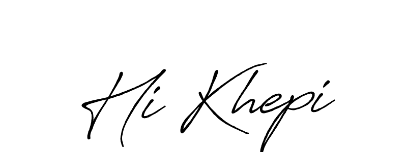 Make a short Hi Khepi signature style. Manage your documents anywhere anytime using Antro_Vectra_Bolder. Create and add eSignatures, submit forms, share and send files easily. Hi Khepi signature style 7 images and pictures png