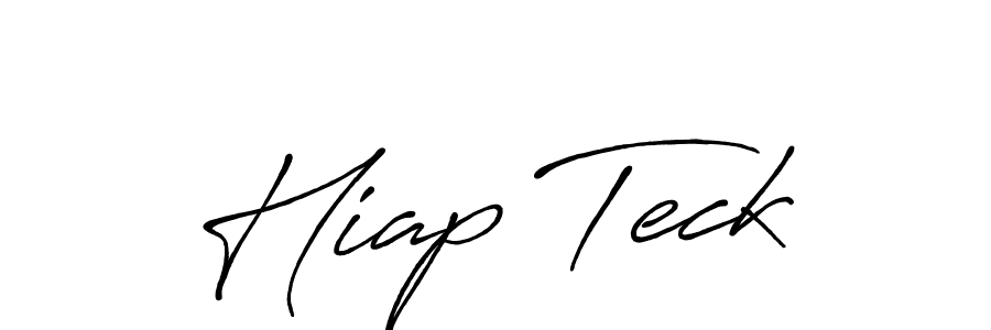 It looks lik you need a new signature style for name Hiap Teck. Design unique handwritten (Antro_Vectra_Bolder) signature with our free signature maker in just a few clicks. Hiap Teck signature style 7 images and pictures png