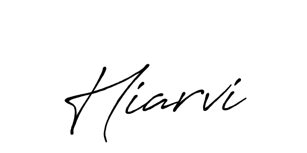 You should practise on your own different ways (Antro_Vectra_Bolder) to write your name (Hiarvi) in signature. don't let someone else do it for you. Hiarvi signature style 7 images and pictures png