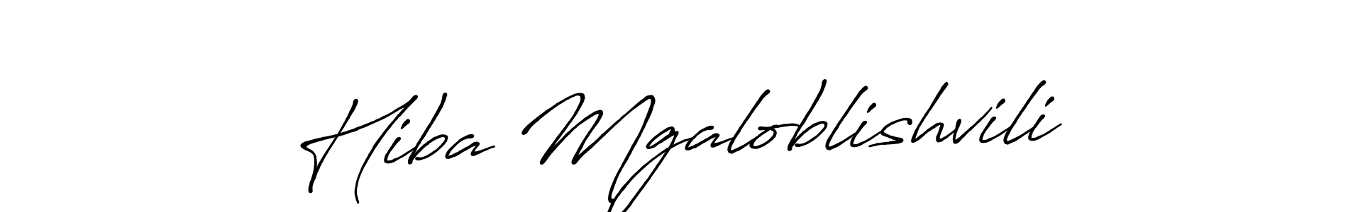 Once you've used our free online signature maker to create your best signature Antro_Vectra_Bolder style, it's time to enjoy all of the benefits that Hiba Mgaloblishvili name signing documents. Hiba Mgaloblishvili signature style 7 images and pictures png