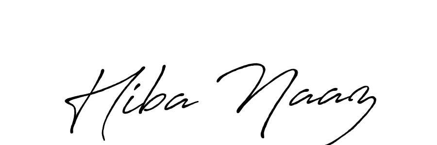 Antro_Vectra_Bolder is a professional signature style that is perfect for those who want to add a touch of class to their signature. It is also a great choice for those who want to make their signature more unique. Get Hiba Naaz name to fancy signature for free. Hiba Naaz signature style 7 images and pictures png