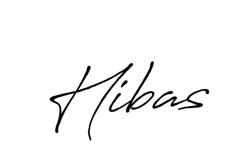 Also we have Hibas name is the best signature style. Create professional handwritten signature collection using Antro_Vectra_Bolder autograph style. Hibas signature style 7 images and pictures png