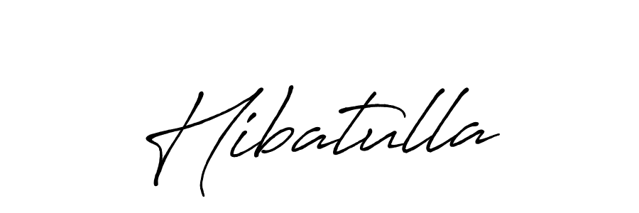 Also we have Hibatulla name is the best signature style. Create professional handwritten signature collection using Antro_Vectra_Bolder autograph style. Hibatulla signature style 7 images and pictures png