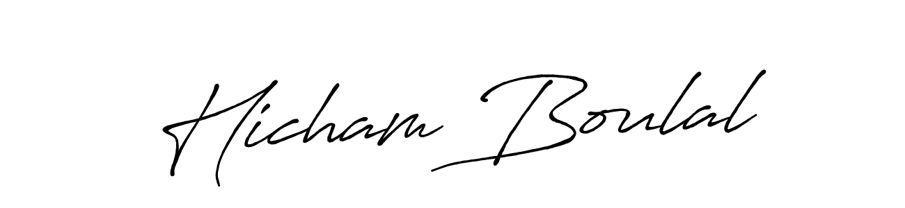 Check out images of Autograph of Hicham Boulal name. Actor Hicham Boulal Signature Style. Antro_Vectra_Bolder is a professional sign style online. Hicham Boulal signature style 7 images and pictures png
