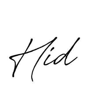 It looks lik you need a new signature style for name Hid. Design unique handwritten (Antro_Vectra_Bolder) signature with our free signature maker in just a few clicks. Hid signature style 7 images and pictures png