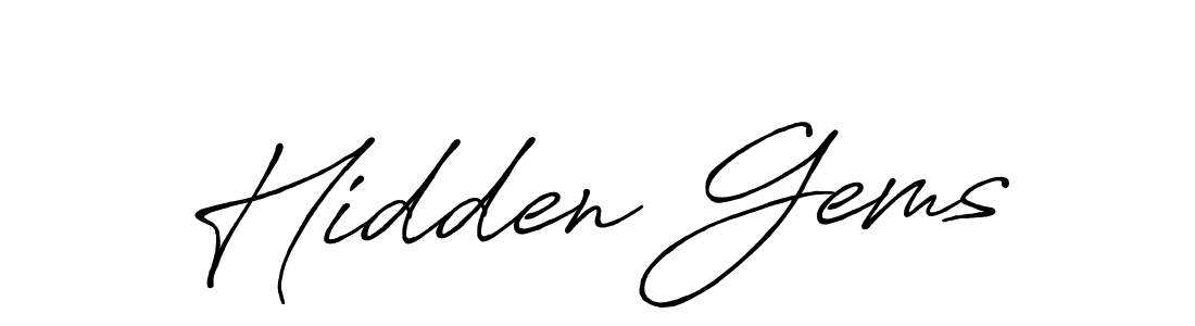 Once you've used our free online signature maker to create your best signature Antro_Vectra_Bolder style, it's time to enjoy all of the benefits that Hidden Gems name signing documents. Hidden Gems signature style 7 images and pictures png