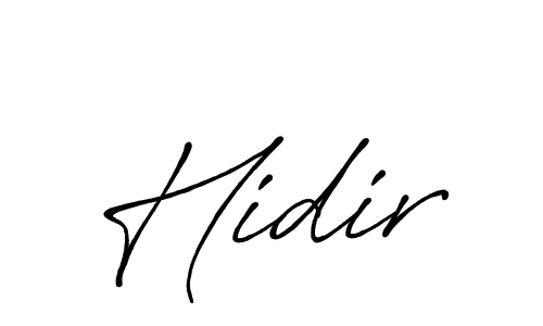 How to Draw Hidir signature style? Antro_Vectra_Bolder is a latest design signature styles for name Hidir. Hidir signature style 7 images and pictures png
