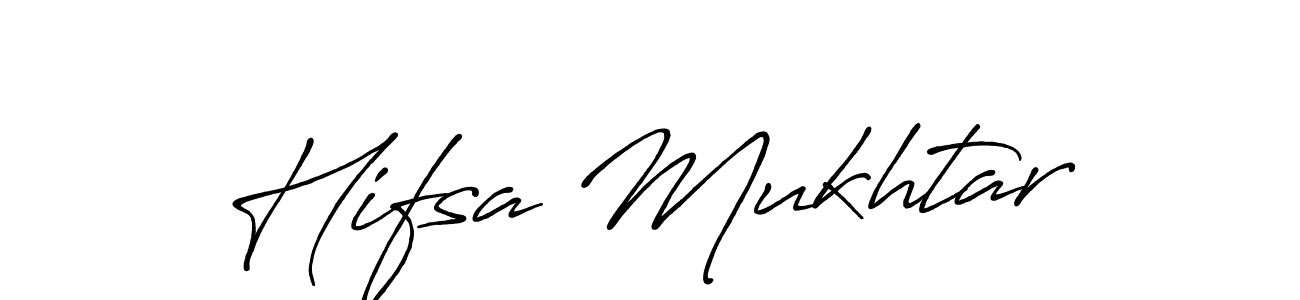 How to Draw Hifsa Mukhtar signature style? Antro_Vectra_Bolder is a latest design signature styles for name Hifsa Mukhtar. Hifsa Mukhtar signature style 7 images and pictures png