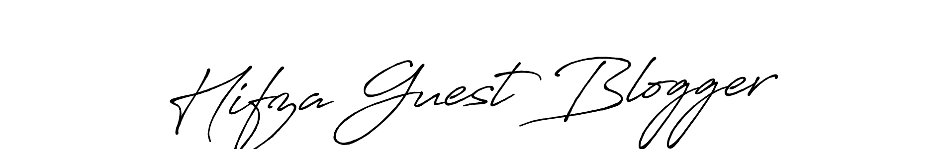 Check out images of Autograph of Hifza Guest Blogger name. Actor Hifza Guest Blogger Signature Style. Antro_Vectra_Bolder is a professional sign style online. Hifza Guest Blogger signature style 7 images and pictures png