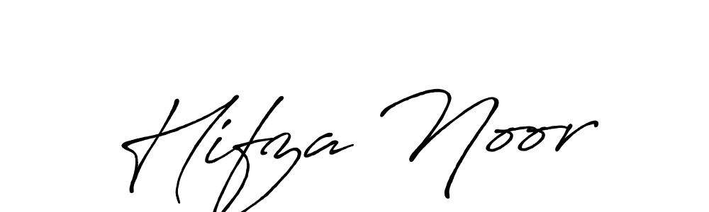 This is the best signature style for the Hifza Noor name. Also you like these signature font (Antro_Vectra_Bolder). Mix name signature. Hifza Noor signature style 7 images and pictures png
