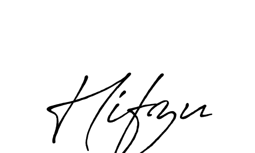 It looks lik you need a new signature style for name Hifzu. Design unique handwritten (Antro_Vectra_Bolder) signature with our free signature maker in just a few clicks. Hifzu signature style 7 images and pictures png