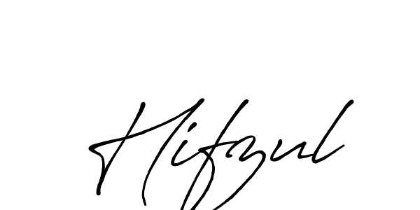 Also You can easily find your signature by using the search form. We will create Hifzul name handwritten signature images for you free of cost using Antro_Vectra_Bolder sign style. Hifzul signature style 7 images and pictures png
