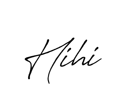 How to Draw Hihi signature style? Antro_Vectra_Bolder is a latest design signature styles for name Hihi. Hihi signature style 7 images and pictures png