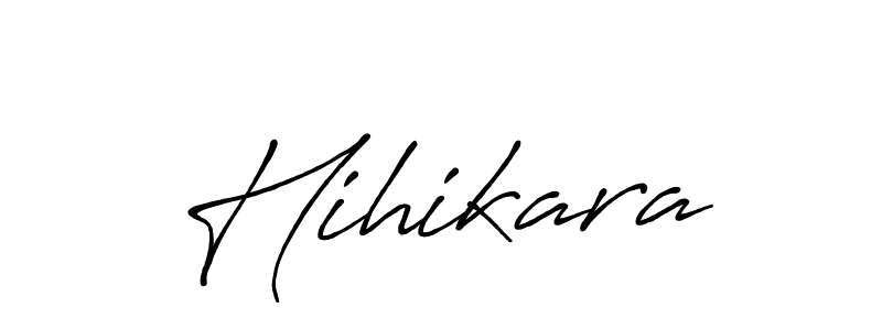 Also we have Hihikara name is the best signature style. Create professional handwritten signature collection using Antro_Vectra_Bolder autograph style. Hihikara signature style 7 images and pictures png