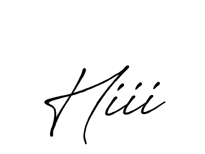 Also we have Hiii name is the best signature style. Create professional handwritten signature collection using Antro_Vectra_Bolder autograph style. Hiii signature style 7 images and pictures png