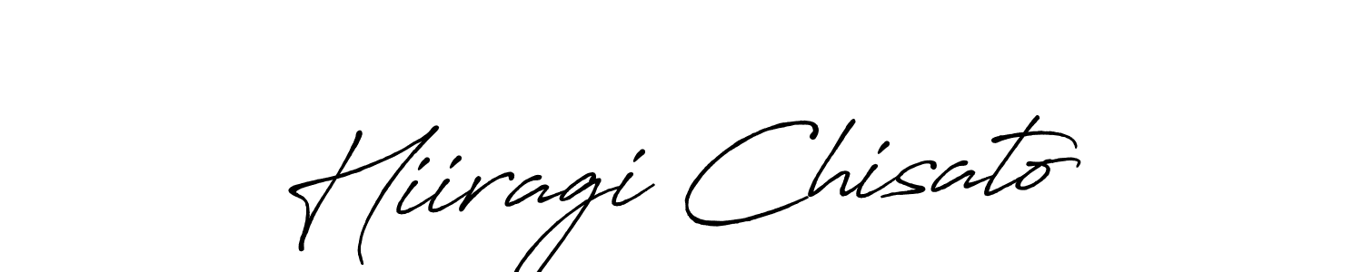 Once you've used our free online signature maker to create your best signature Antro_Vectra_Bolder style, it's time to enjoy all of the benefits that Hiiragi Chisato name signing documents. Hiiragi Chisato signature style 7 images and pictures png