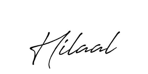 Use a signature maker to create a handwritten signature online. With this signature software, you can design (Antro_Vectra_Bolder) your own signature for name Hilaal. Hilaal signature style 7 images and pictures png