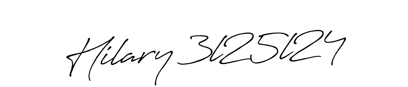 if you are searching for the best signature style for your name Hilary 3l25l24. so please give up your signature search. here we have designed multiple signature styles  using Antro_Vectra_Bolder. Hilary 3l25l24 signature style 7 images and pictures png