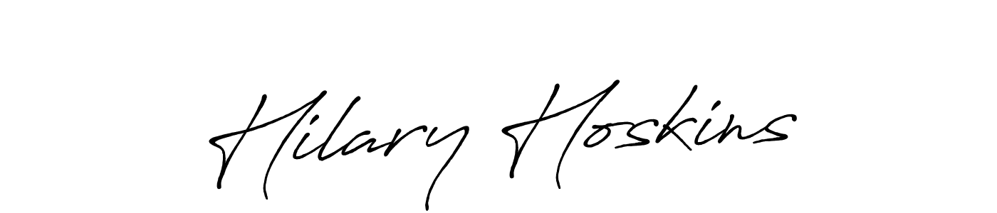 Also You can easily find your signature by using the search form. We will create Hilary Hoskins name handwritten signature images for you free of cost using Antro_Vectra_Bolder sign style. Hilary Hoskins signature style 7 images and pictures png