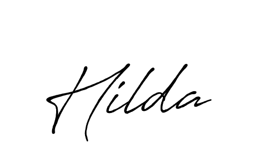 Here are the top 10 professional signature styles for the name Hilda. These are the best autograph styles you can use for your name. Hilda signature style 7 images and pictures png