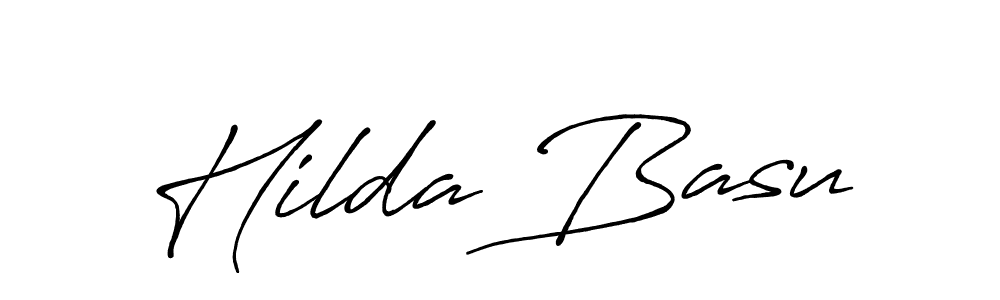 How to Draw Hilda Basu signature style? Antro_Vectra_Bolder is a latest design signature styles for name Hilda Basu. Hilda Basu signature style 7 images and pictures png