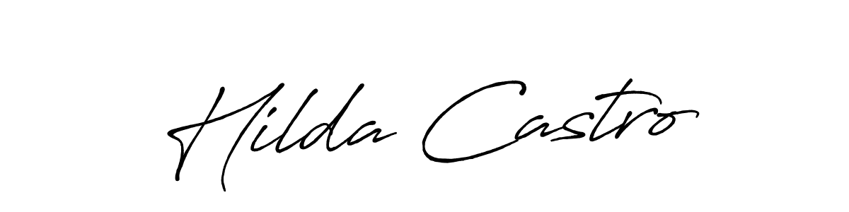 Similarly Antro_Vectra_Bolder is the best handwritten signature design. Signature creator online .You can use it as an online autograph creator for name Hilda Castro. Hilda Castro signature style 7 images and pictures png