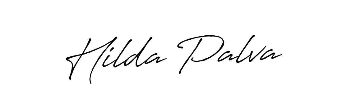 Design your own signature with our free online signature maker. With this signature software, you can create a handwritten (Antro_Vectra_Bolder) signature for name Hilda Palva. Hilda Palva signature style 7 images and pictures png