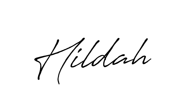 Make a beautiful signature design for name Hildah. Use this online signature maker to create a handwritten signature for free. Hildah signature style 7 images and pictures png