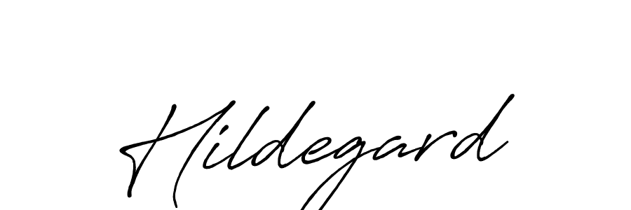 Also we have Hildegard name is the best signature style. Create professional handwritten signature collection using Antro_Vectra_Bolder autograph style. Hildegard signature style 7 images and pictures png
