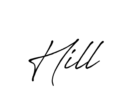 Also You can easily find your signature by using the search form. We will create Hill name handwritten signature images for you free of cost using Antro_Vectra_Bolder sign style. Hill signature style 7 images and pictures png