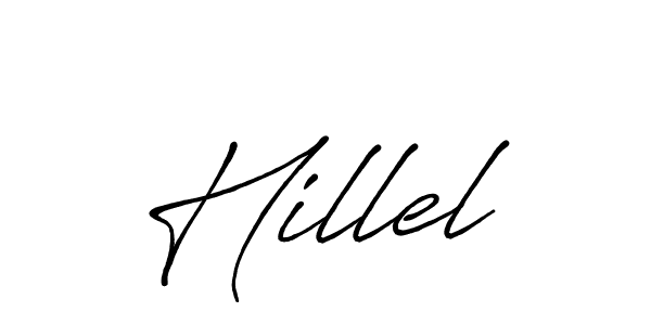 Antro_Vectra_Bolder is a professional signature style that is perfect for those who want to add a touch of class to their signature. It is also a great choice for those who want to make their signature more unique. Get Hillel name to fancy signature for free. Hillel signature style 7 images and pictures png