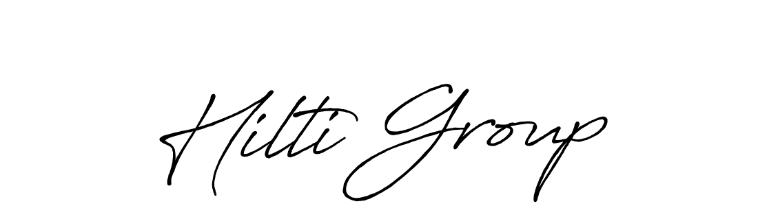 The best way (Antro_Vectra_Bolder) to make a short signature is to pick only two or three words in your name. The name Hilti Group include a total of six letters. For converting this name. Hilti Group signature style 7 images and pictures png