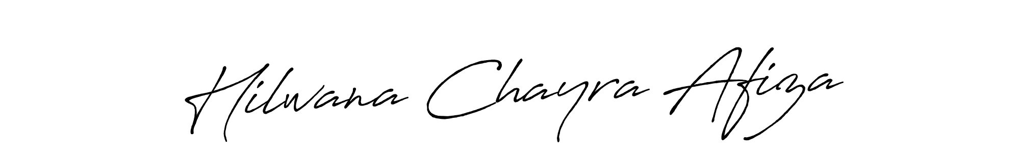 It looks lik you need a new signature style for name Hilwana Chayra Afiza. Design unique handwritten (Antro_Vectra_Bolder) signature with our free signature maker in just a few clicks. Hilwana Chayra Afiza signature style 7 images and pictures png