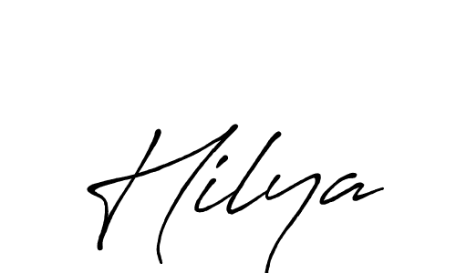 You can use this online signature creator to create a handwritten signature for the name Hilya. This is the best online autograph maker. Hilya signature style 7 images and pictures png