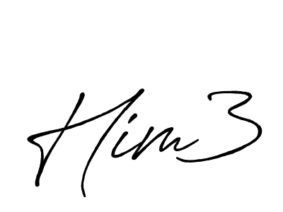 Similarly Antro_Vectra_Bolder is the best handwritten signature design. Signature creator online .You can use it as an online autograph creator for name Him3. Him3 signature style 7 images and pictures png