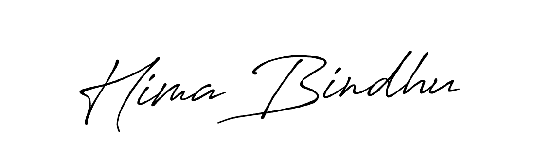 It looks lik you need a new signature style for name Hima Bindhu. Design unique handwritten (Antro_Vectra_Bolder) signature with our free signature maker in just a few clicks. Hima Bindhu signature style 7 images and pictures png