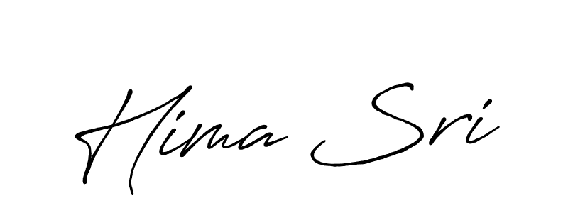 How to make Hima Sri signature? Antro_Vectra_Bolder is a professional autograph style. Create handwritten signature for Hima Sri name. Hima Sri signature style 7 images and pictures png