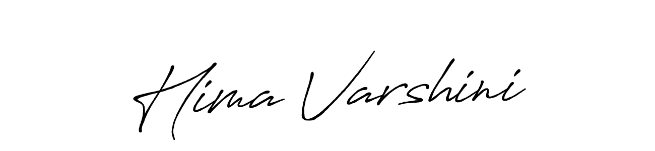 Use a signature maker to create a handwritten signature online. With this signature software, you can design (Antro_Vectra_Bolder) your own signature for name Hima Varshini. Hima Varshini signature style 7 images and pictures png