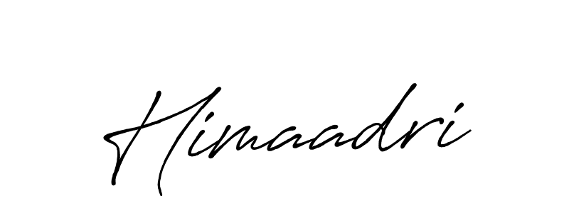 Make a beautiful signature design for name Himaadri. Use this online signature maker to create a handwritten signature for free. Himaadri signature style 7 images and pictures png