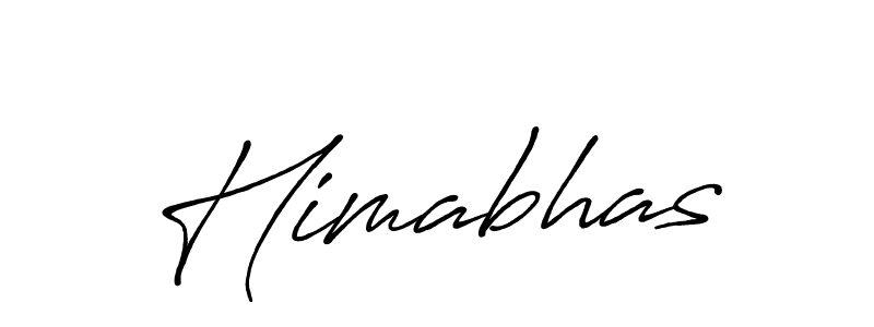 It looks lik you need a new signature style for name Himabhas. Design unique handwritten (Antro_Vectra_Bolder) signature with our free signature maker in just a few clicks. Himabhas signature style 7 images and pictures png