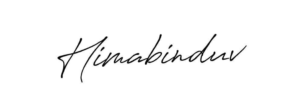 Also You can easily find your signature by using the search form. We will create Himabinduv name handwritten signature images for you free of cost using Antro_Vectra_Bolder sign style. Himabinduv signature style 7 images and pictures png