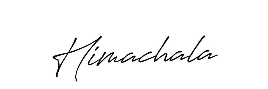 How to make Himachala name signature. Use Antro_Vectra_Bolder style for creating short signs online. This is the latest handwritten sign. Himachala signature style 7 images and pictures png