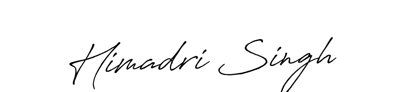 It looks lik you need a new signature style for name Himadri Singh. Design unique handwritten (Antro_Vectra_Bolder) signature with our free signature maker in just a few clicks. Himadri Singh signature style 7 images and pictures png