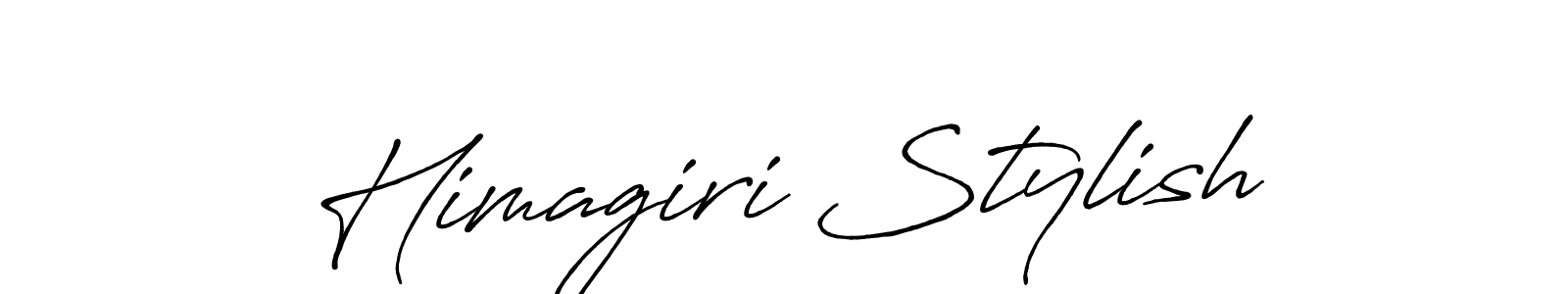 Once you've used our free online signature maker to create your best signature Antro_Vectra_Bolder style, it's time to enjoy all of the benefits that Himagiri Stylish name signing documents. Himagiri Stylish signature style 7 images and pictures png