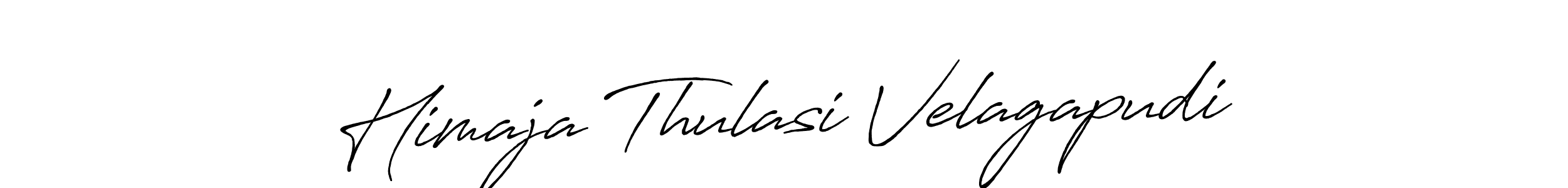 Also You can easily find your signature by using the search form. We will create Himaja Thulasi Velagapudi name handwritten signature images for you free of cost using Antro_Vectra_Bolder sign style. Himaja Thulasi Velagapudi signature style 7 images and pictures png