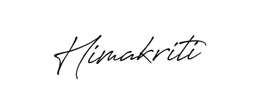 Once you've used our free online signature maker to create your best signature Antro_Vectra_Bolder style, it's time to enjoy all of the benefits that Himakriti name signing documents. Himakriti signature style 7 images and pictures png