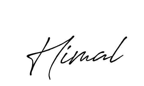 Create a beautiful signature design for name Himal. With this signature (Antro_Vectra_Bolder) fonts, you can make a handwritten signature for free. Himal signature style 7 images and pictures png