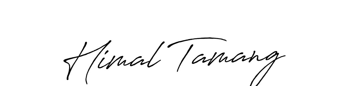 It looks lik you need a new signature style for name Himal Tamang. Design unique handwritten (Antro_Vectra_Bolder) signature with our free signature maker in just a few clicks. Himal Tamang signature style 7 images and pictures png